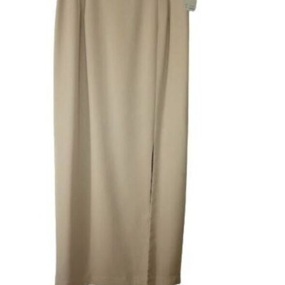 Adrianna Papell Occasions 3 Piece Formal Skirt Set Silk Beaded - Picture 8 of 8